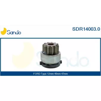 Pignon, démarreur SANDO SDR14003.0