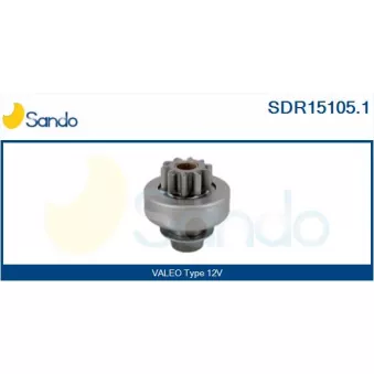 Pignon, démarreur SANDO SDR15105.1