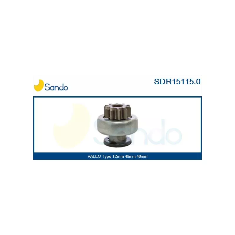 Pignon, démarreur SANDO SDR15115.0