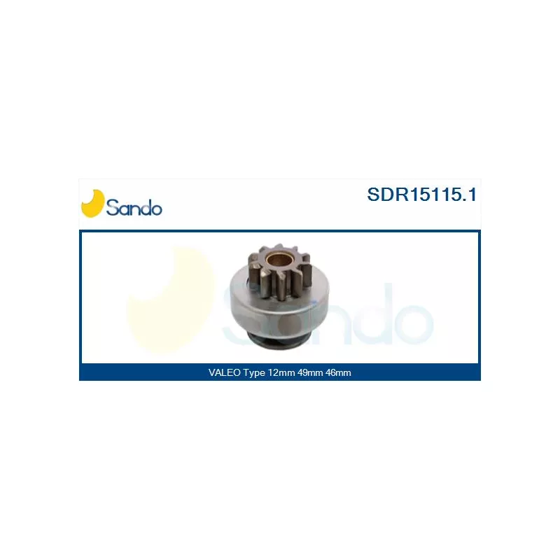 Pignon, démarreur SANDO SDR15115.1