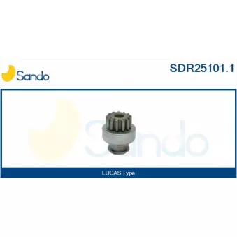 Pignon, démarreur SANDO SDR25101.1