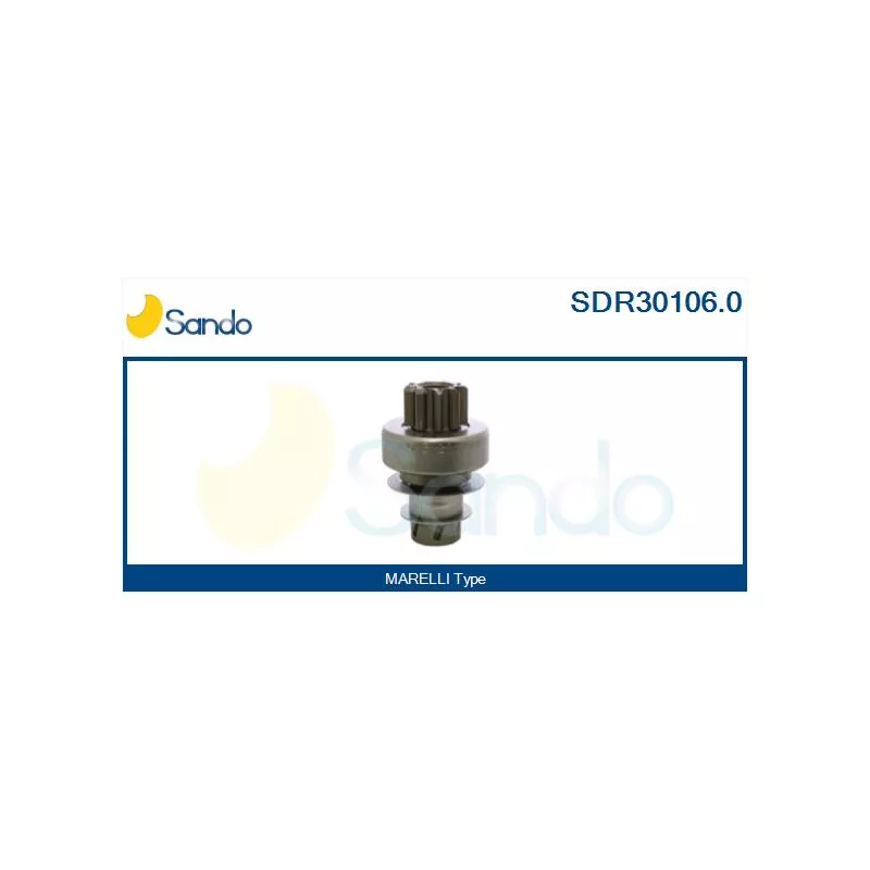 Pignon, démarreur SANDO SDR30106.0