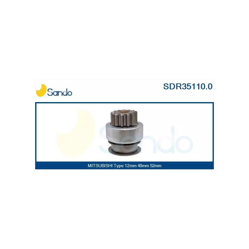 Pignon, démarreur SANDO SDR35110.0