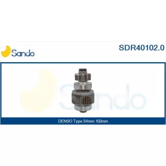 Pignon, démarreur SANDO SDR40102.0
