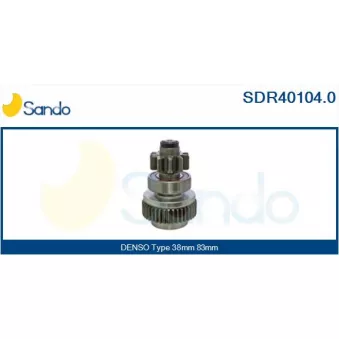 Pignon, démarreur SANDO SDR40104.0