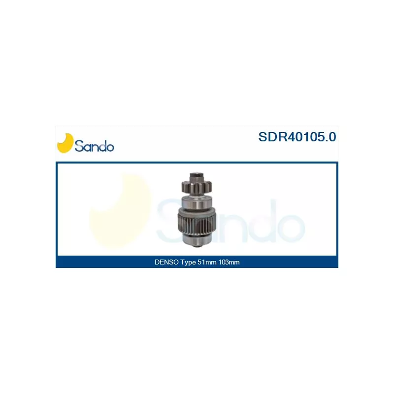 Pignon, démarreur SANDO SDR40105.0