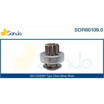 Pignon, démarreur SANDO SDR60109.0