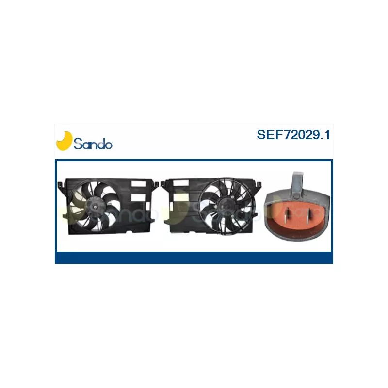 Moteur électrique, ventilateur pour radiateurs SANDO SEF72029.1