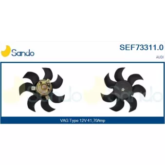 Ventilateur, refroidissement du moteur SANDO SEF73311.0