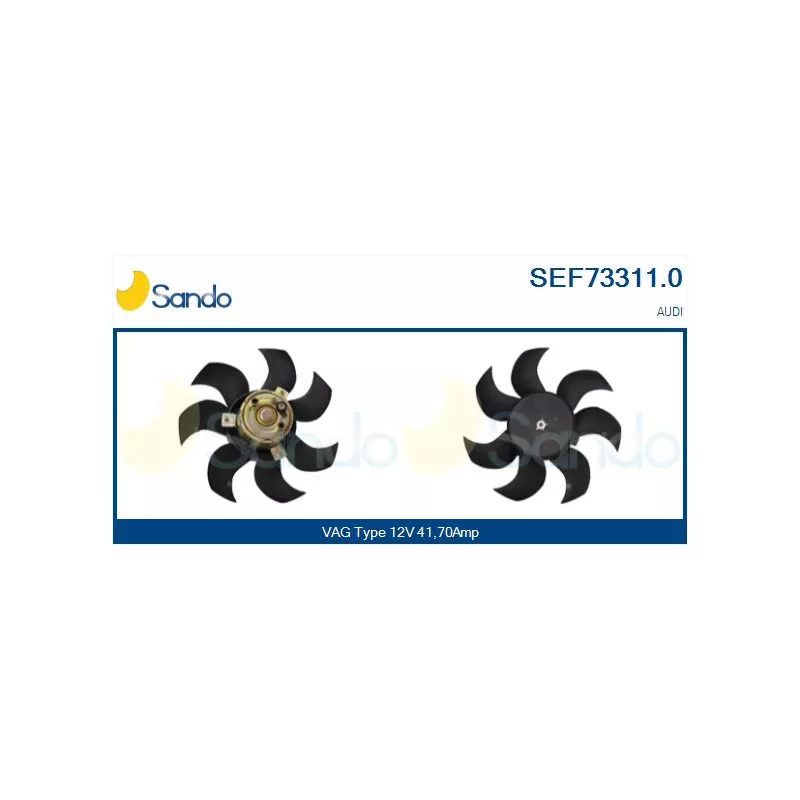 Ventilateur, refroidissement du moteur SANDO SEF73311.0