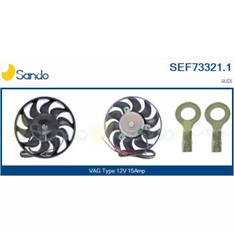 Ventilateur, refroidissement du moteur SANDO SEF73321.1