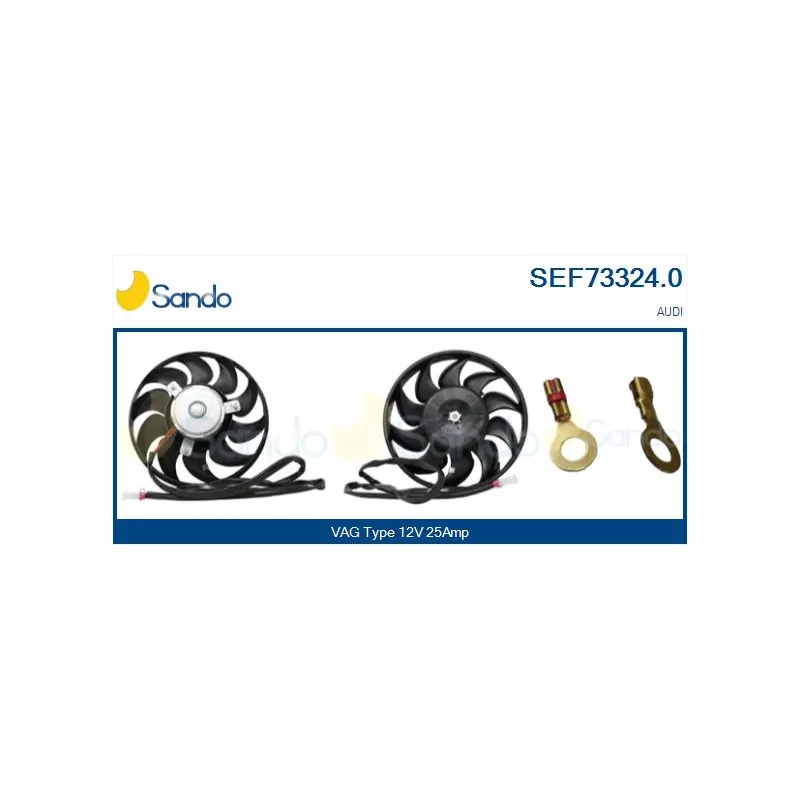 Ventilateur, refroidissement du moteur SANDO SEF73324.0
