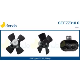 Ventilateur, refroidissement du moteur SANDO SEF77310.0