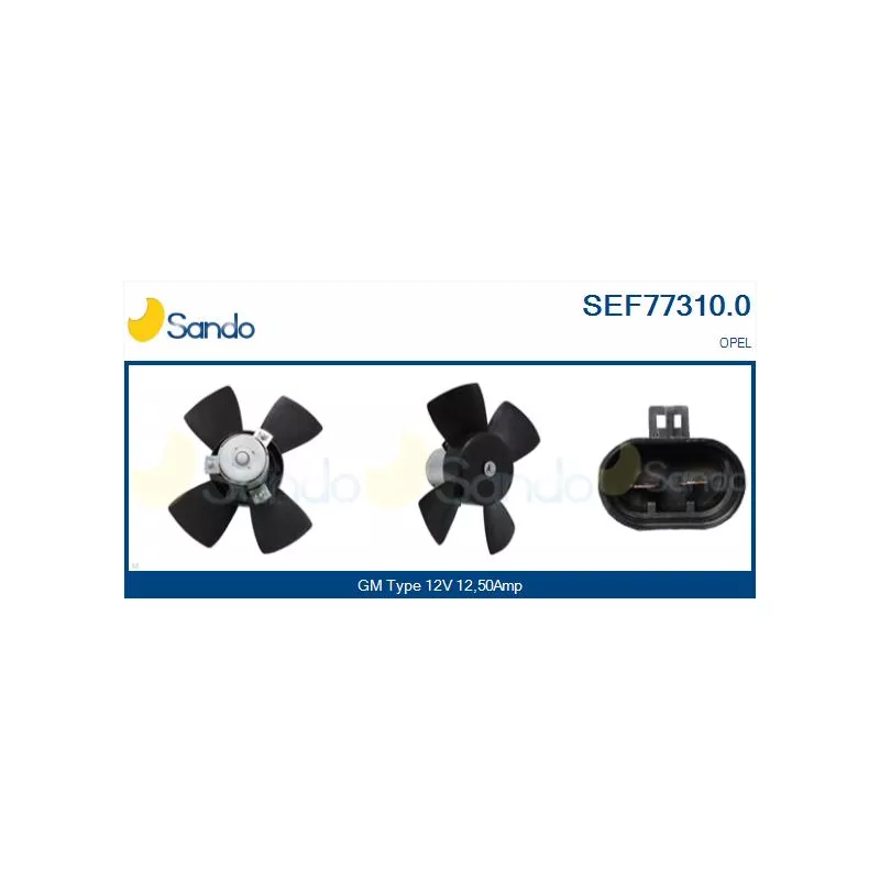 Ventilateur, refroidissement du moteur SANDO SEF77310.0