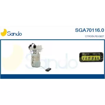 Unité d'injection de carburant SANDO SGA70116.0