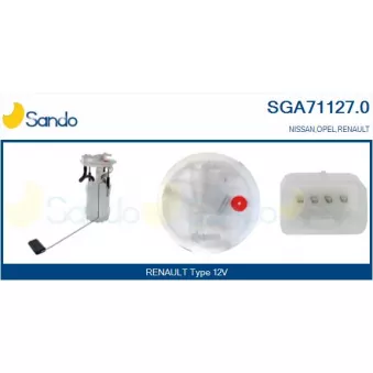Unité d'injection de carburant SANDO SGA71127.0
