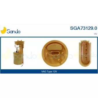 Unité d'injection de carburant SANDO SGA73129.0