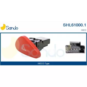 Interrupteur de signal de détresse SANDO SHL61000.1
