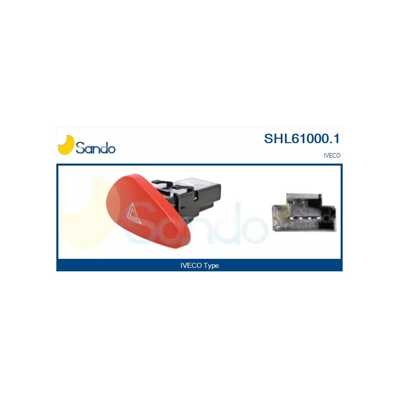 Interrupteur de signal de détresse SANDO SHL61000.1