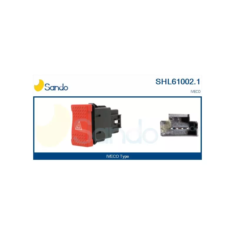 Interrupteur de signal de détresse SANDO SHL61002.1
