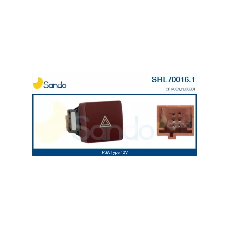 Interrupteur de signal de détresse SANDO SHL70016.1