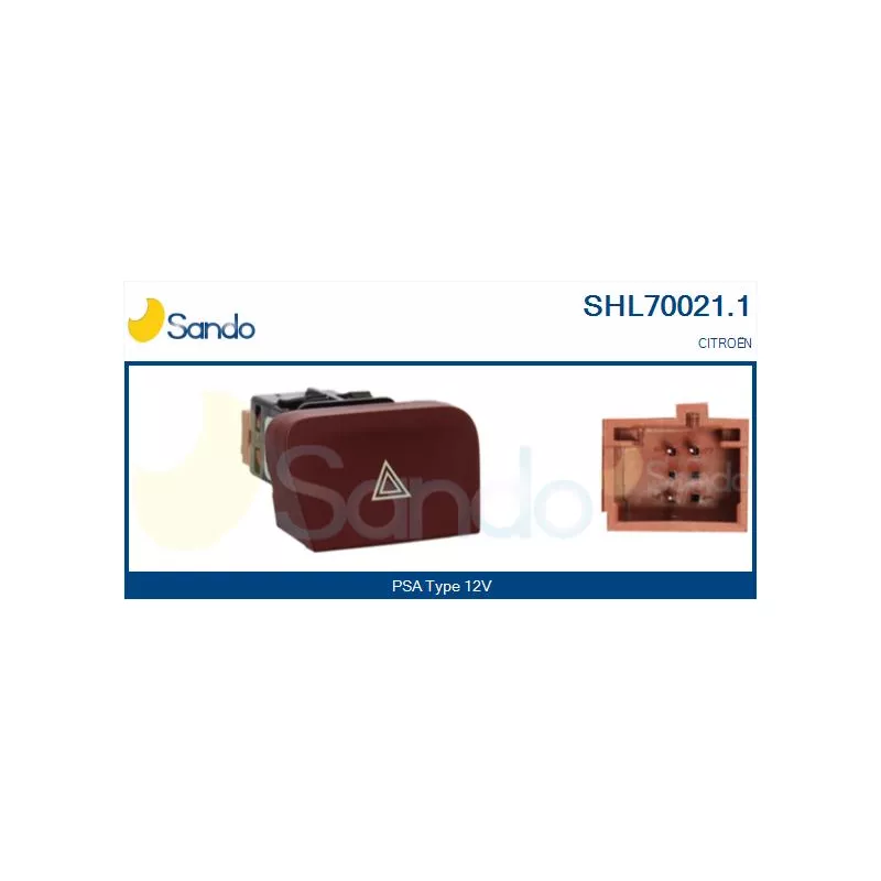 Interrupteur de signal de détresse SANDO SHL70021.1