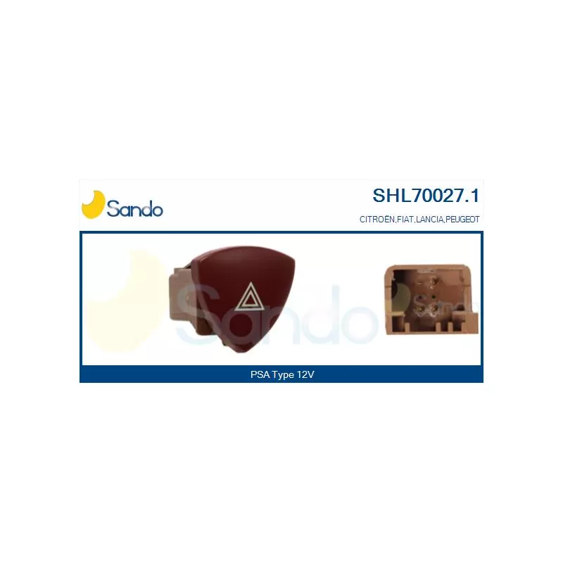 Interrupteur de signal de détresse SANDO SHL70027.1
