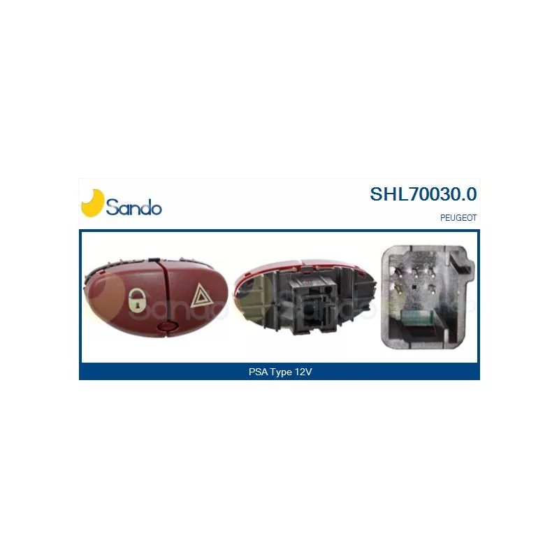 Interrupteur de signal de détresse SANDO SHL70030.0