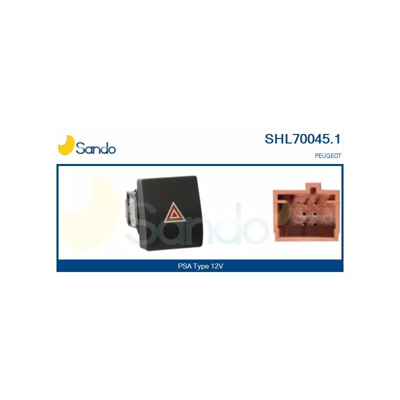 Interrupteur de signal de détresse SANDO SHL70045.1