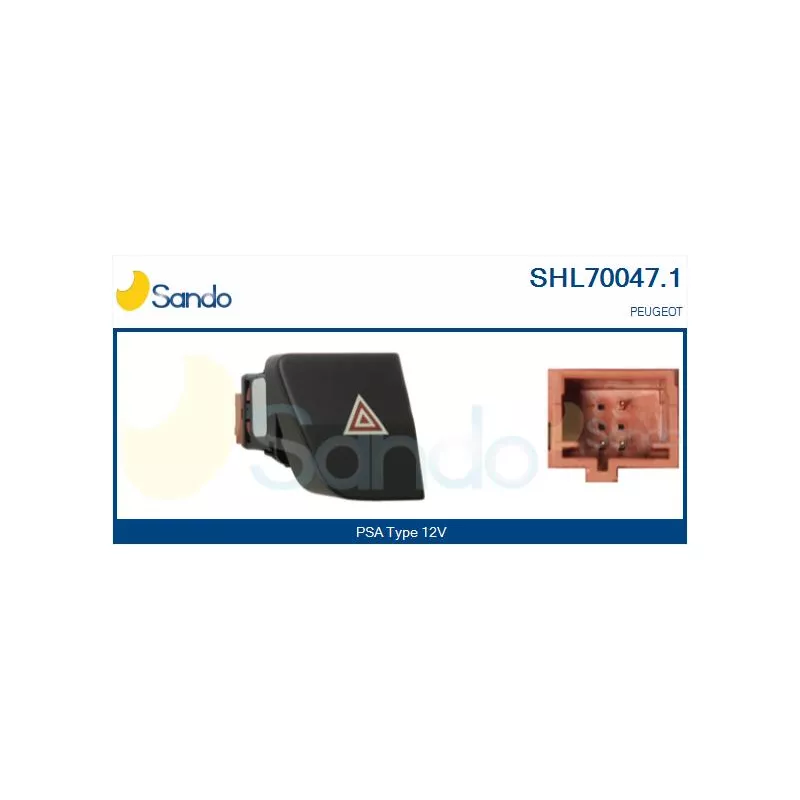 Interrupteur de signal de détresse SANDO SHL70047.1