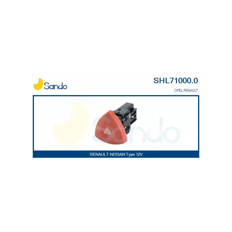 Interrupteur de signal de détresse SANDO SHL71000.0