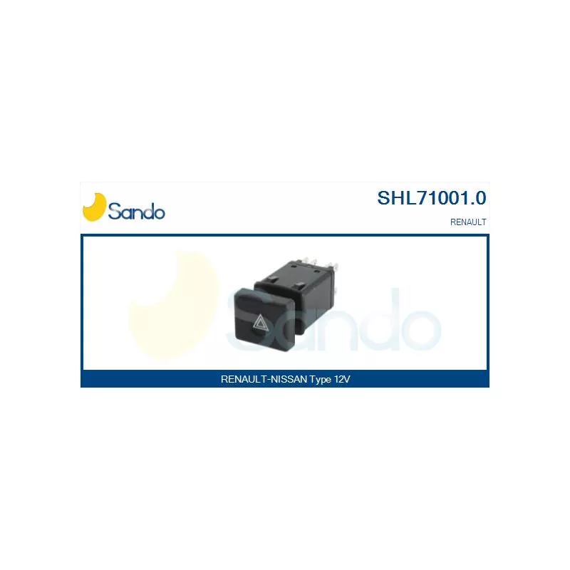 Interrupteur de signal de détresse SANDO SHL71001.0