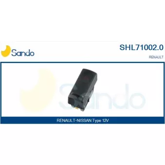 Interrupteur de signal de détresse SANDO SHL71002.0