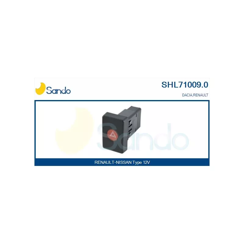 Interrupteur de signal de détresse SANDO SHL71009.0