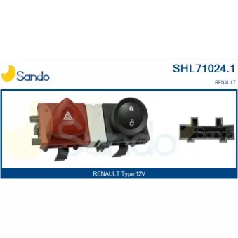 Interrupteur de signal de détresse SANDO SHL71024.1