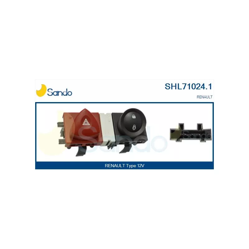Interrupteur de signal de détresse SANDO SHL71024.1