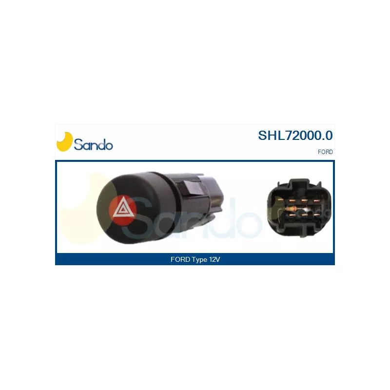 Interrupteur de signal de détresse SANDO SHL72000.0
