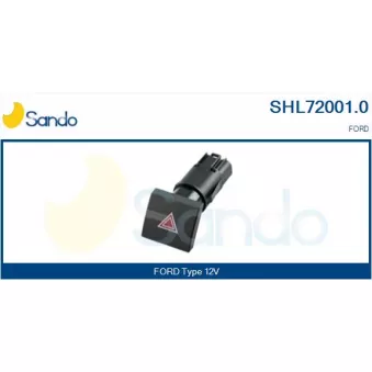 Interrupteur de signal de détresse SANDO SHL72001.0