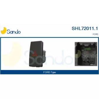 Interrupteur de signal de détresse SANDO SHL72011.1