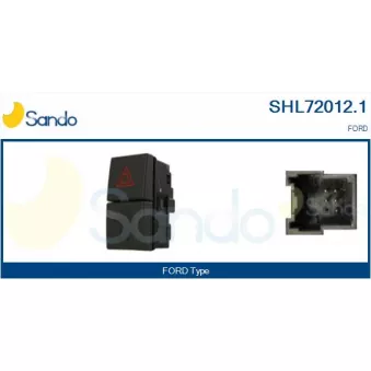 Interrupteur de signal de détresse SANDO SHL72012.1
