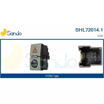 Interrupteur de signal de détresse SANDO SHL72014.1