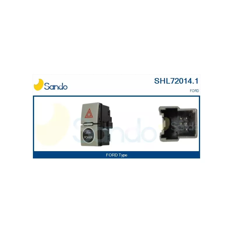 Interrupteur de signal de détresse SANDO SHL72014.1