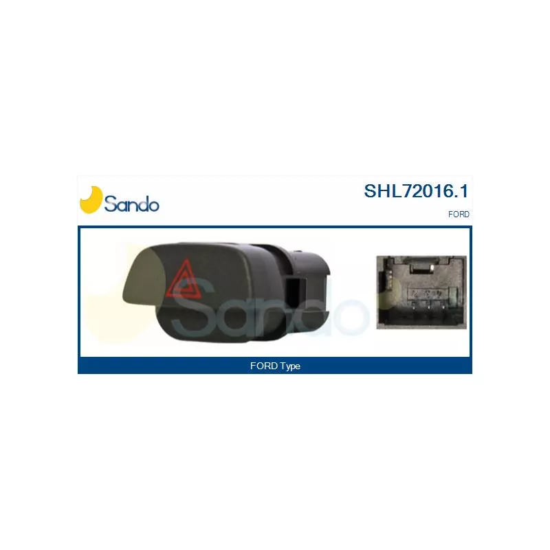 Interrupteur de signal de détresse SANDO SHL72016.1