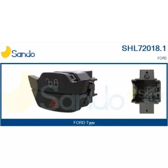 Interrupteur de signal de détresse SANDO SHL72018.1