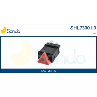 Interrupteur de signal de détresse SANDO SHL73001.0