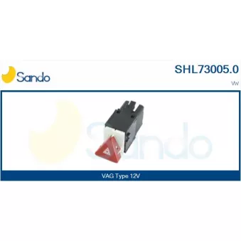 Interrupteur de signal de détresse SANDO SHL73005.0
