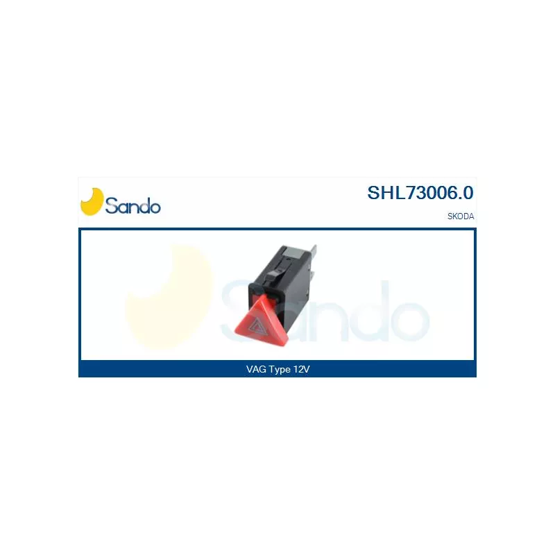 Interrupteur de signal de détresse SANDO SHL73006.0