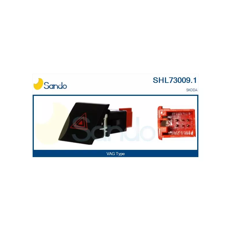 Interrupteur de signal de détresse SANDO SHL73009.1