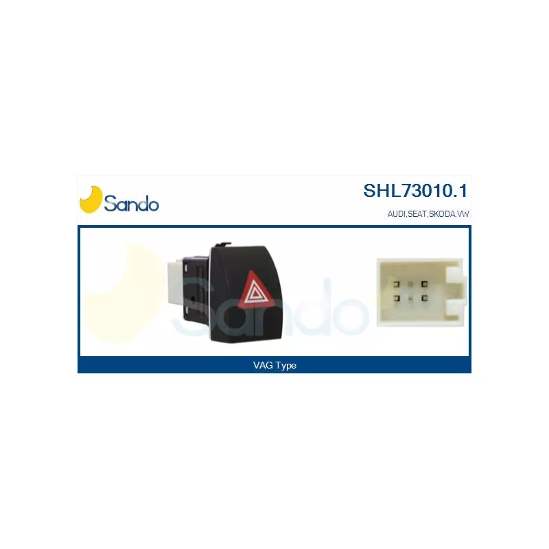 Interrupteur de signal de détresse SANDO SHL73010.1