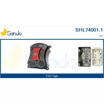 Interrupteur de signal de détresse SANDO SHL74001.1